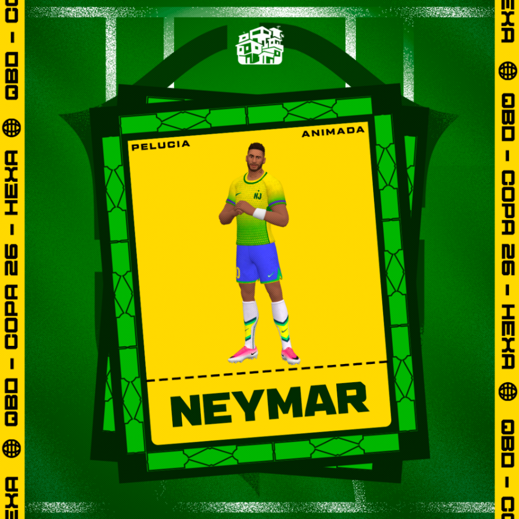 Pelúcia Neymar Jr (Animada)