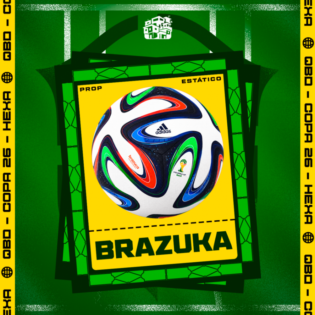 Pelúcia Brazuka (Estática)