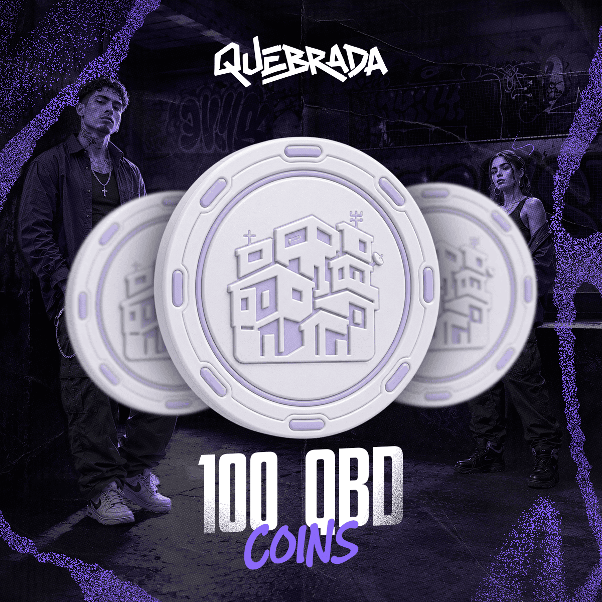 100 QBD Coins